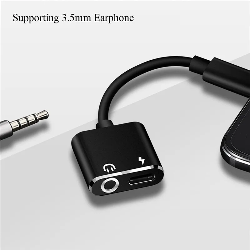 Тип usb C аудио адаптер до 3 5 мм AUX разъем наушников Splitter Зарядное устройство кабель
