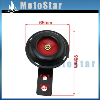 

12V 105dB Loud Horn For Motorcycle Moped Scooter ATV Quad Go Kart Electric Bike