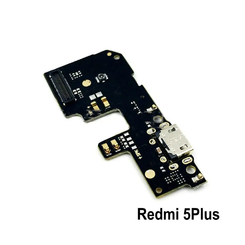 Micro USB зарядное устройство гибкий кабель порт плата с микрофоном модуль для Xiaomi Redmi 5 5plus 5A Note 5 5A - Цвет: Redmi 5plus