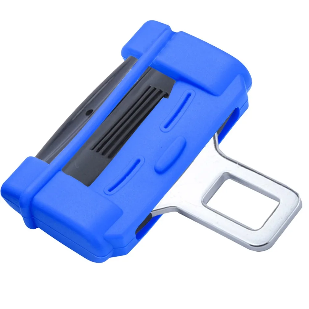 Car Safety Belt Buckle Covers Padding Anti Scratch Silicon Interior Pad