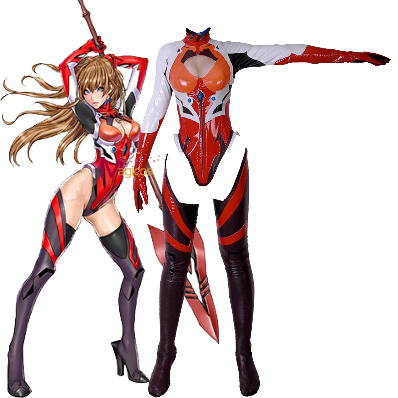 

Japanese Anime EVA Ver Asuka Langley Soryu Cosplay Costume NEON GENESIS EVANGELION Asuka Cosplay Halloween Costumes For Women