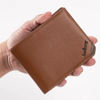 

New Arrival Creative Wallet Super Thin Retro Purse Bifold Short Style Closure Fashion Money Bag More Card Slots For Gentlemen