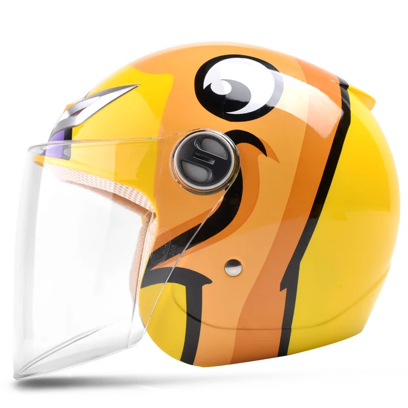 Шлем мотоциклетный детский с открытым лицом для мальчиков и девочек|Шлемы| |