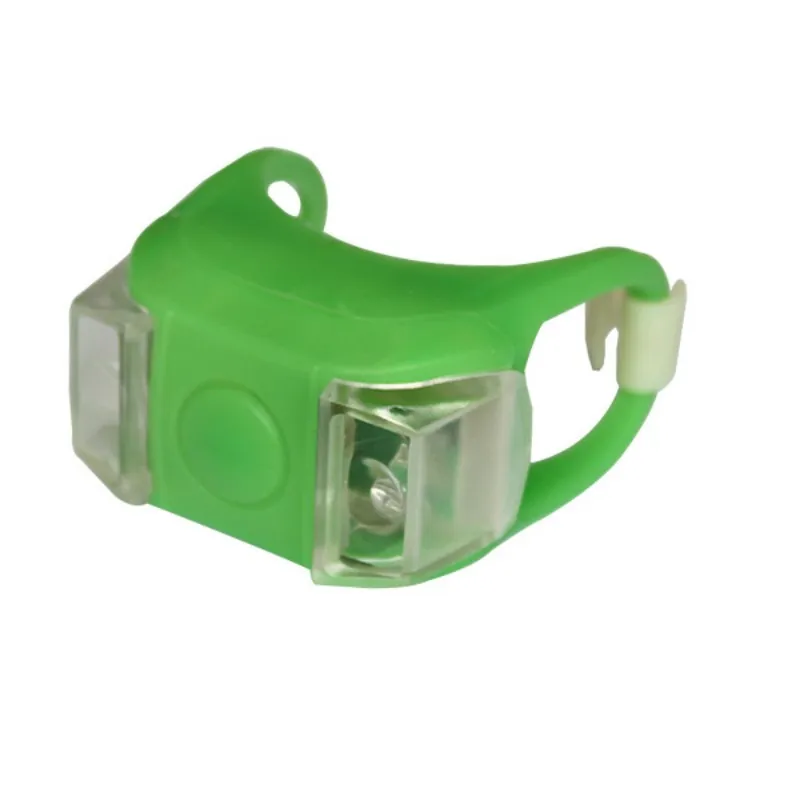 Ночник-светильник для детской коляски, водонепроницаемый силиконовый предупреждающий светильник, наружный, напоминающий о безопасности, светодиодный сигнальный фонарь - Цвет: Зеленый