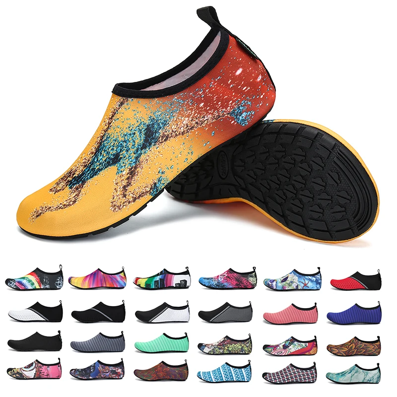 Дышащие шлепанцы женский летний пляжный обувь мужские шлёпанцы дышащая обувь для воды противоскользящие носки для купания Tenis Masculino