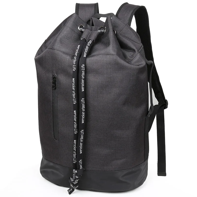 

Playing basketball Backpack men convenient drawstring travel backpack school bags for boys male Laptop back pack shoulder bag