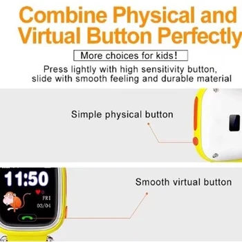 

Q90 GPS Touch Screen WIFI Smart Watch Child SOS Location Finder Device Tracker Kid Safe Anti Lost Monitor Smartwatch PK Q80 Q50