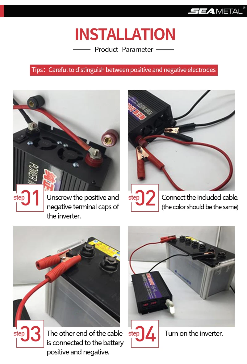 US $42.00 Workstar Peak 1000w Pure Sine Wave Inverter Dc 12v24v To Ac220v 50hz Voltage Transformer Inverter Solar System Inverter