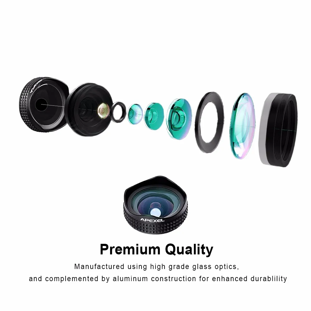 Apexel Optic Pro Portrait lens 18MM HD Wide Angle Camera Lens kit 10 Apexel Optic Pro Portrait lens 18MM HD Wide Angle Camera Lens kit 1