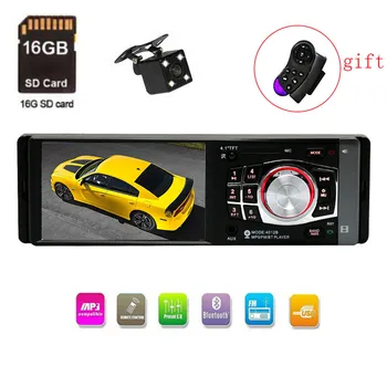 

Autoradio 1 Din Bluetooth Estereo Para Auto Oto Teypleri Radios Autos Con Pantalla Car Radio Coche Rear View Camera AUX FM