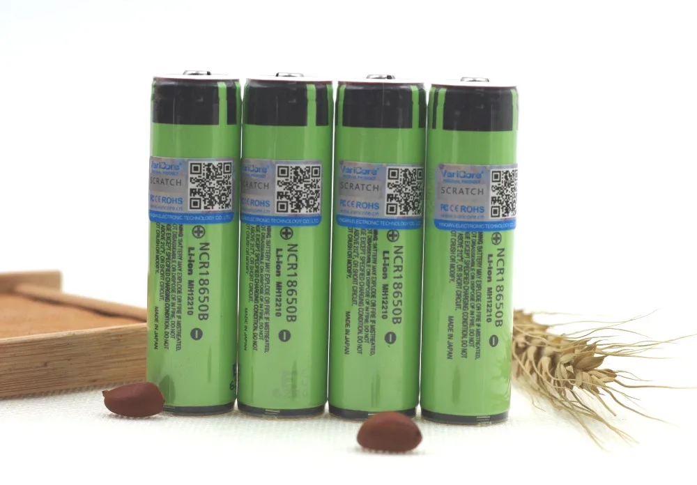 18650 защищенный NCR18650B 3400 mAh перезаряжаемый аккумулятор 3,7 V с печатной платой для фонарных батарей