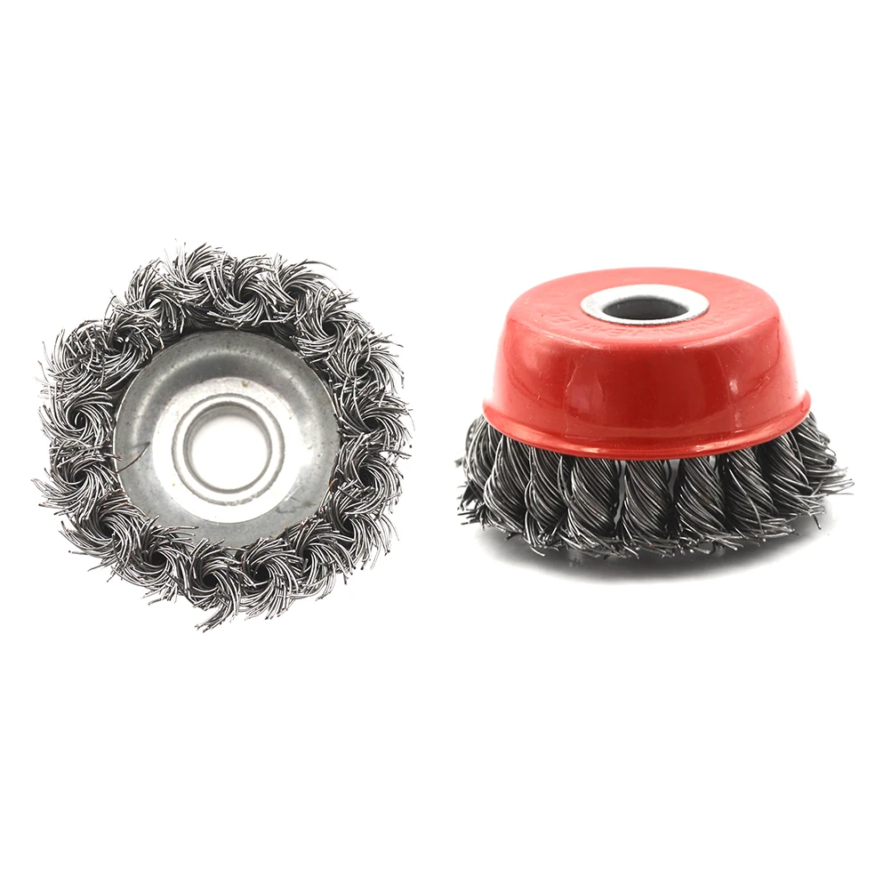 pack2 Cepillo Para Amoladora Acero Lacado 115mm 12500rpm pack2 Cepillo Para Amoladora Acero Lacado 115mm 12500rpm