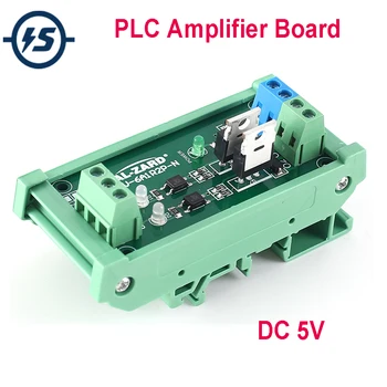 

DC 5V 2-Channel PLC Amplifier Optical Isolator NPN Output Signal Converter Board
