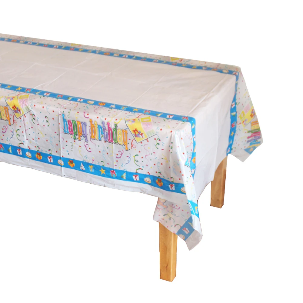 Disposable Plastic Table Clothes Table Cover Tablecloth Waterproof For