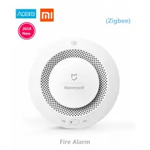Xiaomi Mijia Honeywell детектор пожарной сигнализации звуковой визуальный датчик дыма удаленное приложение Mihome умное управление