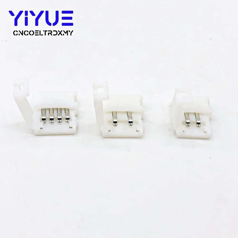 5 шт. 10 мм 4 Pin RGB светодиодные ленты Разъем бесплатная сварка для SMD 3528 5050 5630