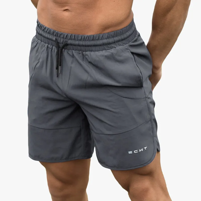 mens casual shorts 2020 New Men Gyms Fitness Loose Shorts Bodybuilding Joggers Summer Quick-dry Cool Short Pants Male Casual Beach Brand Sweatpants mens casual summer shorts Casual Shorts