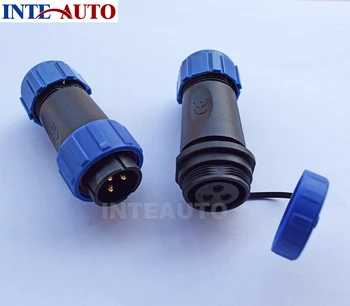 

Connector, compatible SP21 series Waterproof 3 pins High voltage connector,IP 68 watertight cable plug free receptacle