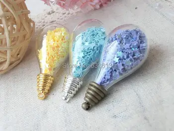 

Free ship!! ! NEW 100sets/lot 30x18mm glass bulb cover & metal cap &rubber plug set glass cover DIY Glass vial jewelry making