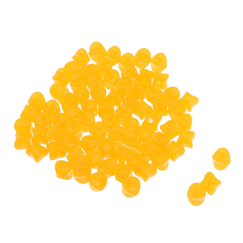 100g Square Jelly Shape Sew on Beads Acrylic for Clothes Bags Hats Sewing