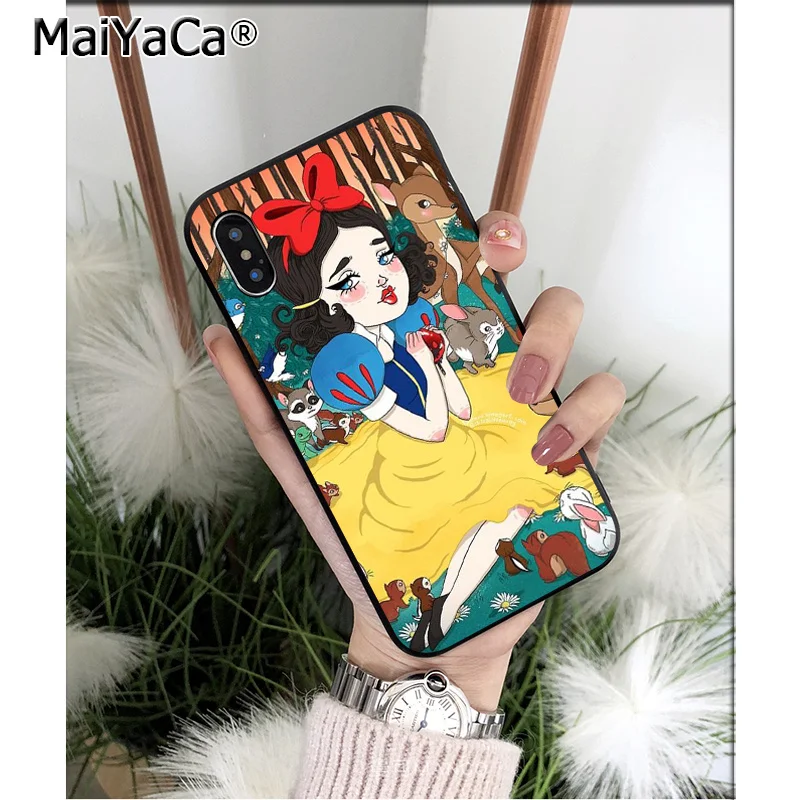 Cartoon snow white