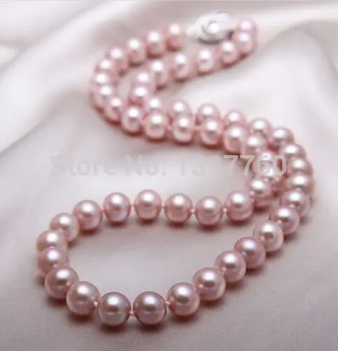 

Miss charm Jew.79 Natural Pearl Necklace/ 9-10mm Pearls Necklace (A0513)