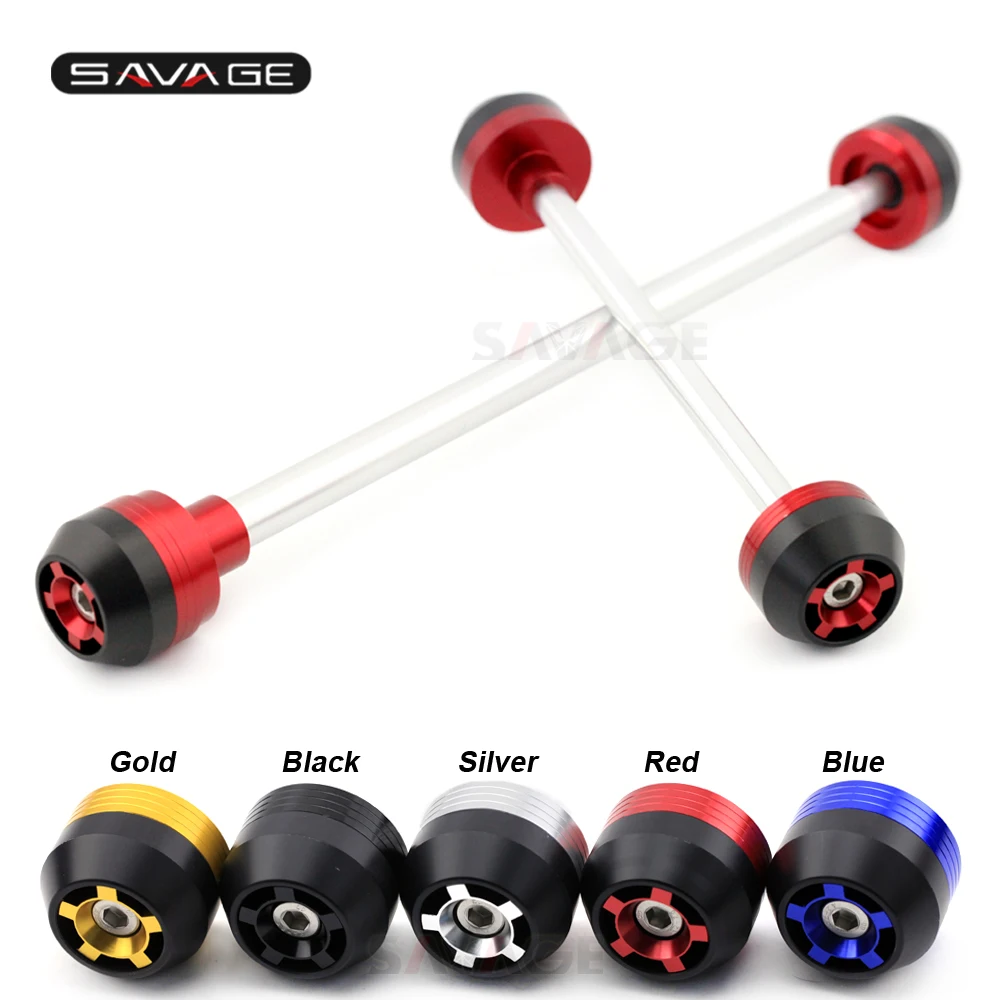

Front Rear Wheel Fork Slider Protector For Triumph Tiger 800 XC 800XC DAYTONA 675 Motorcycle Accessories Crash Axle Motos