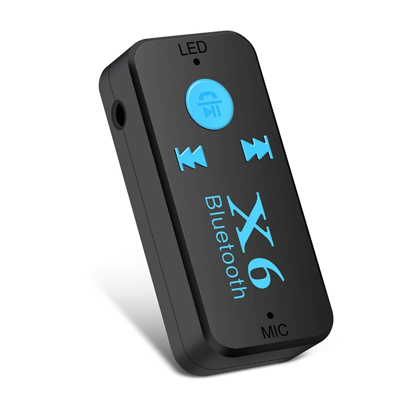Bluetooth 4,1 Беспроводной USB приемник Bluetooth аудио адаптер 3,5 мм разъем AUX TF кардридер микрофон Поддержка громкой связи