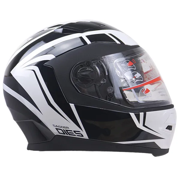 DOT ECE Approved Helmet Anti fog pinlock sheld gift Double visor system ...