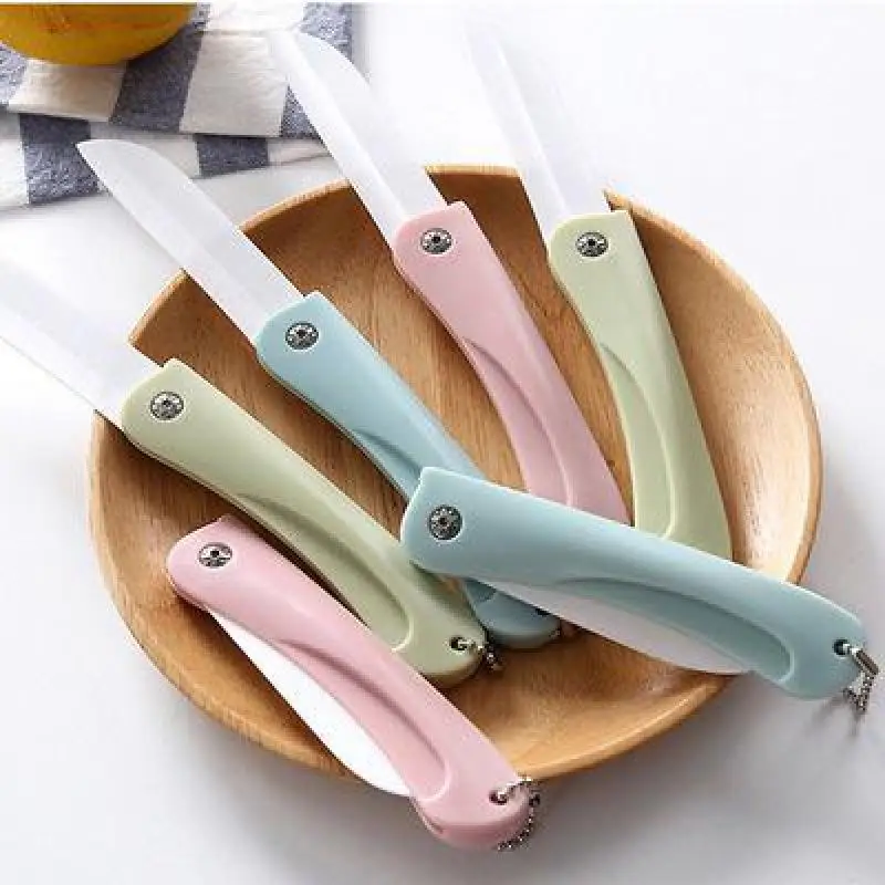 

Fruitceramic knife ceramic melon and fruit folding portable mini home peeler auxiliary food knives