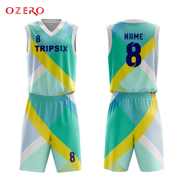 design of jersey basketball uniform