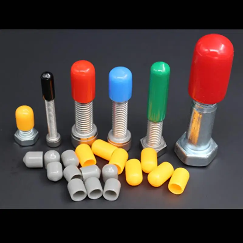 

Free shipping 100 PCS Dust cap Insulated PVC soft plastic sheath casing pipe threaded sheath rubber sleeve