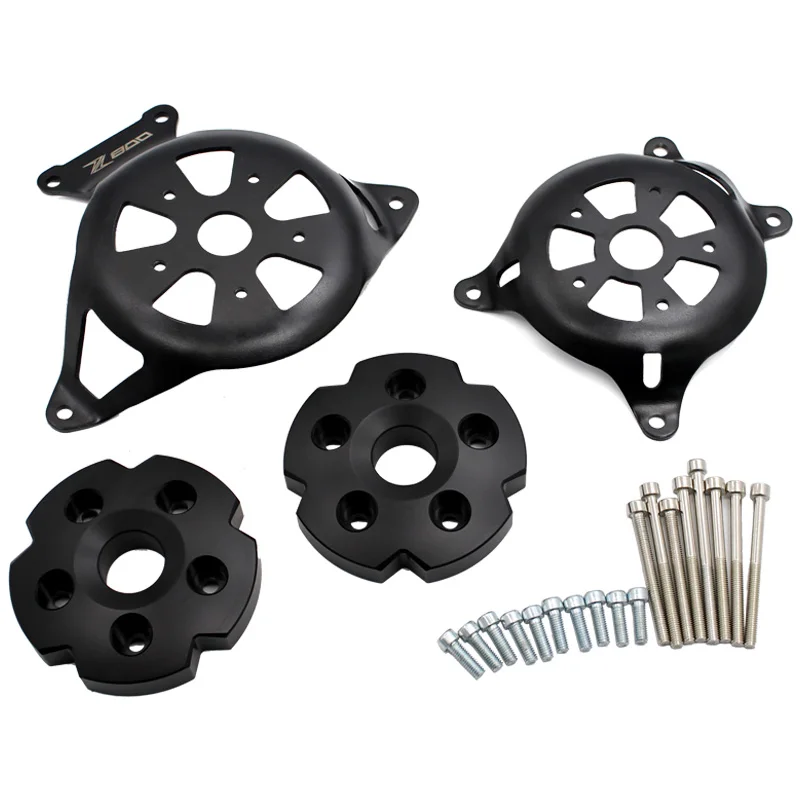 Nuoxintr Motorcycle Engine Stator Cover Engine Guard Protection Side Shield Protector For Kawasaki Z750 Z800 2013-2017 Z 750 800