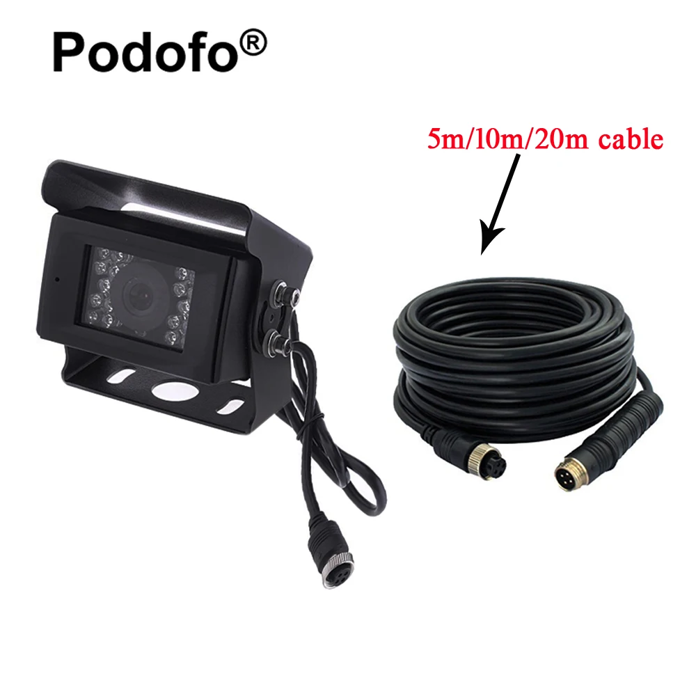 imágenes para Cámara de Visión Trasera Cámara de Reserva del coche para el Autobús RV Remolque de Camión Pesado deber + 5 M/10 M/15 M/20 M Aviación Enchufe Conector Cable imágenes para Cámara de Visión Trasera Cámara de Reserva del coche para el Autobús RV Remolque de Camión Pesado deber + 5 M/10 M/15 M/20 M Aviación Enchufe Conector Cable