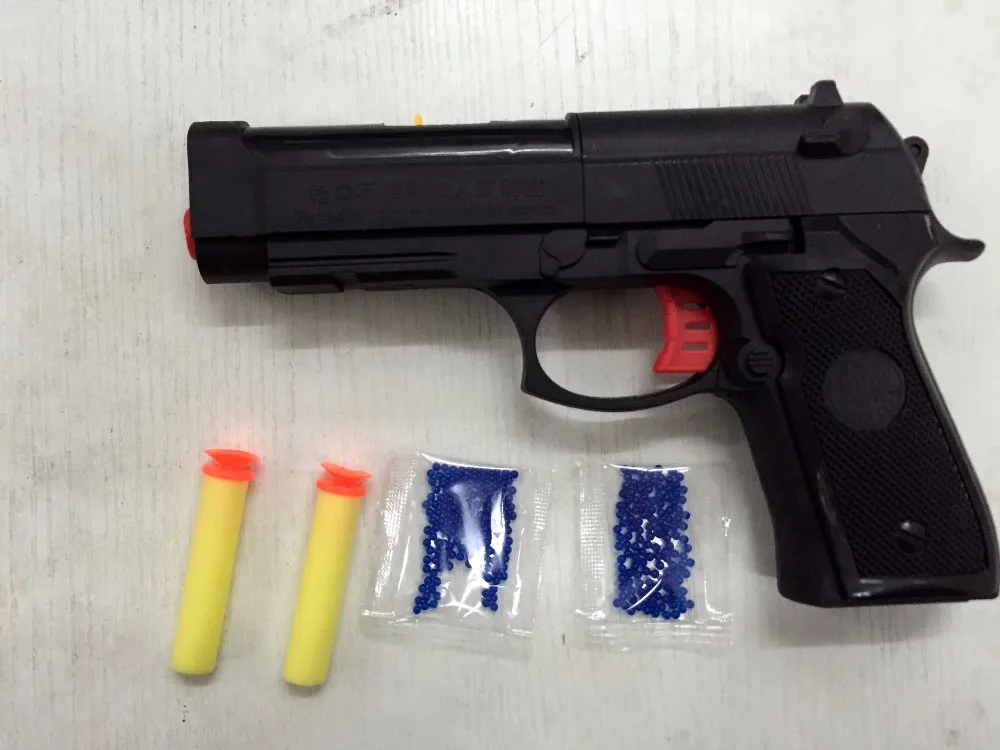 200pcs +gun water balls Orbeez ball Soft Paintball Gun Pistol Soft