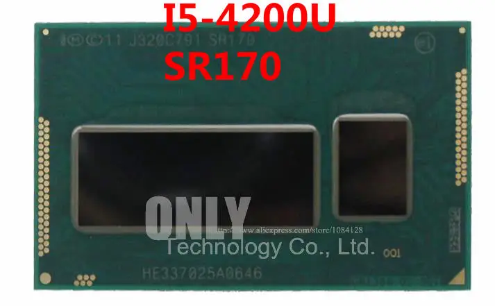 Абсолютно и процессор i5 4200U SR170 I5 4200U SR170 BGA чипы с шариками