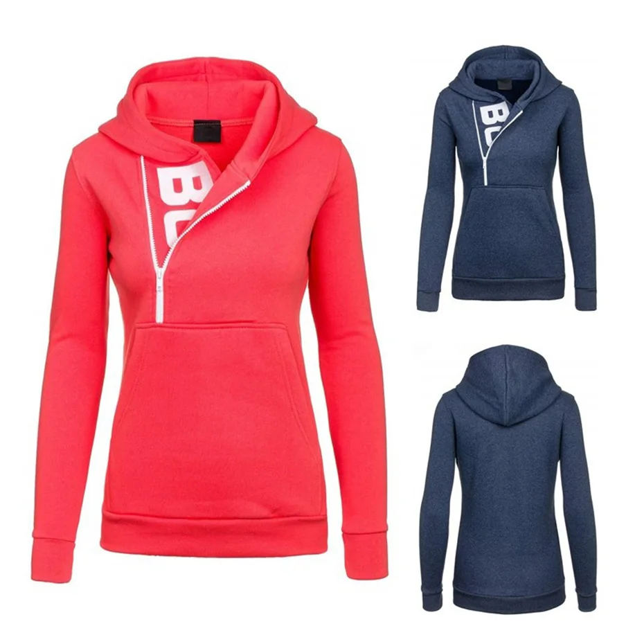 

Zogaa 2019 Women Fashion Fleeces Sweatshirts Hooded Candy Colors Solid Sweatshirt Long Sleeve Pullovers Clothing Sudaderas Mujer