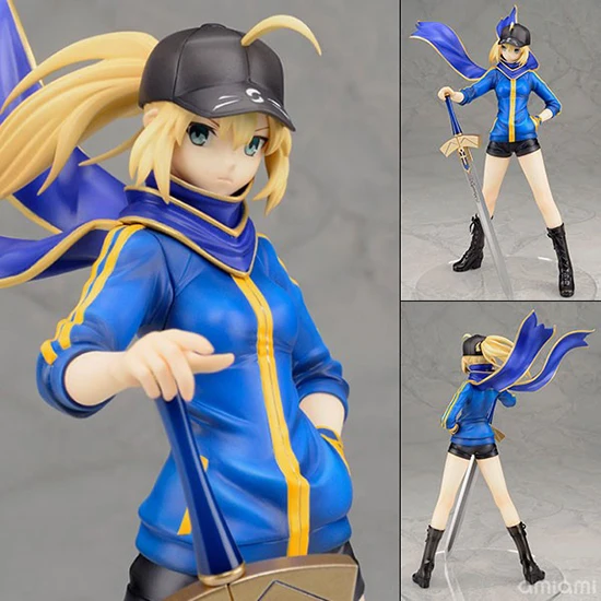 Аниме Fate Zero Рисунок 23 см Stay Night Saber Бейсбол Куртки фигурку модель игрушки куклы