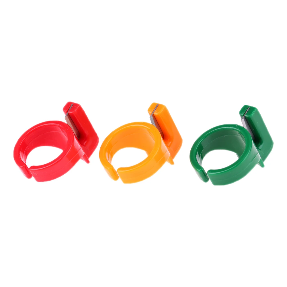 3 шт./компл. новое лезвие для пальцев игла ремесло дома пластик наперсток шитья