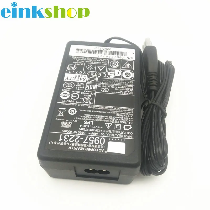 Einkshop 0957 2231 32V 75mA 16V 500mA AC адаптер Зарядное устройство совместимо с HP Officejet D2460 F2185 F4175