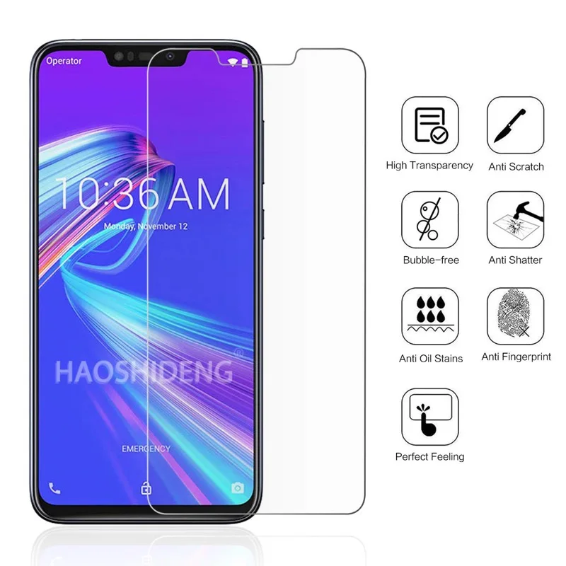 Для Asus Zenfone Max M2 ZB633KL закаленное стекло 9 H защитная пленка ЖК экран протектор для Pro