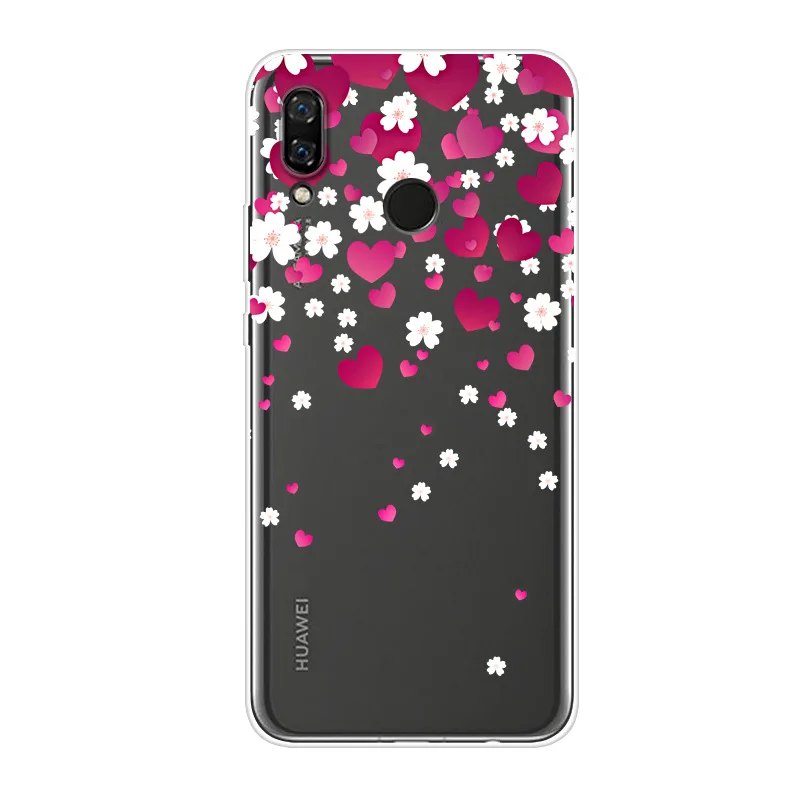 Ультра тонкий силикон для huawei Nova 4 3 3i 2 S Plus чехол с покрытием из термополиуретана