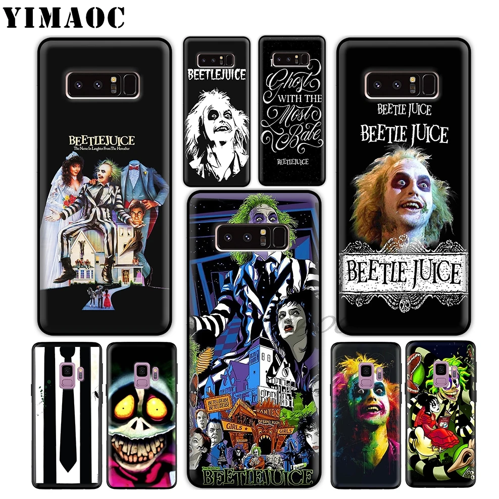 Мягкий силиконовый чехол YIMAOC Beetlejuice для Samsung Galaxy S10 S10e S9 S8 Plus S7 S6 Edge &amp J6 |