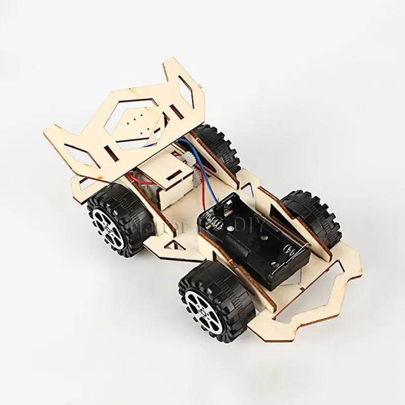 0-1 Wooden DIY Car