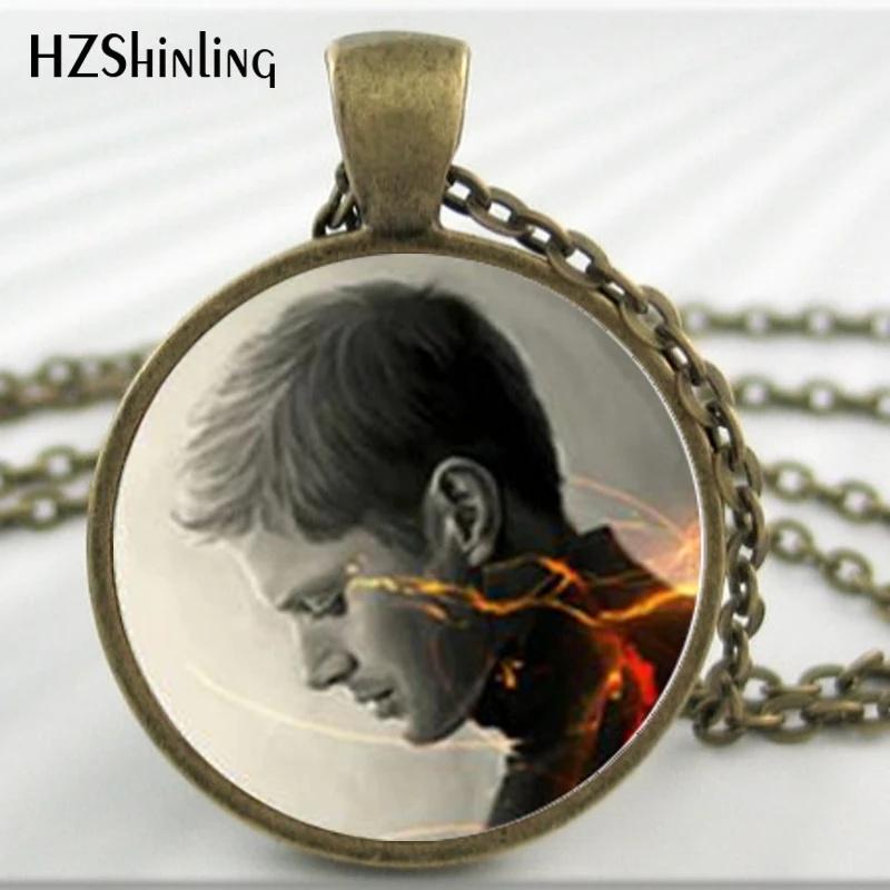 HZ-A585 Сверхъестественное ожерелье Dean Сверхъестественное кулон "Дин" ювелирных изделий стеклянная подвеска с изображением HZ1