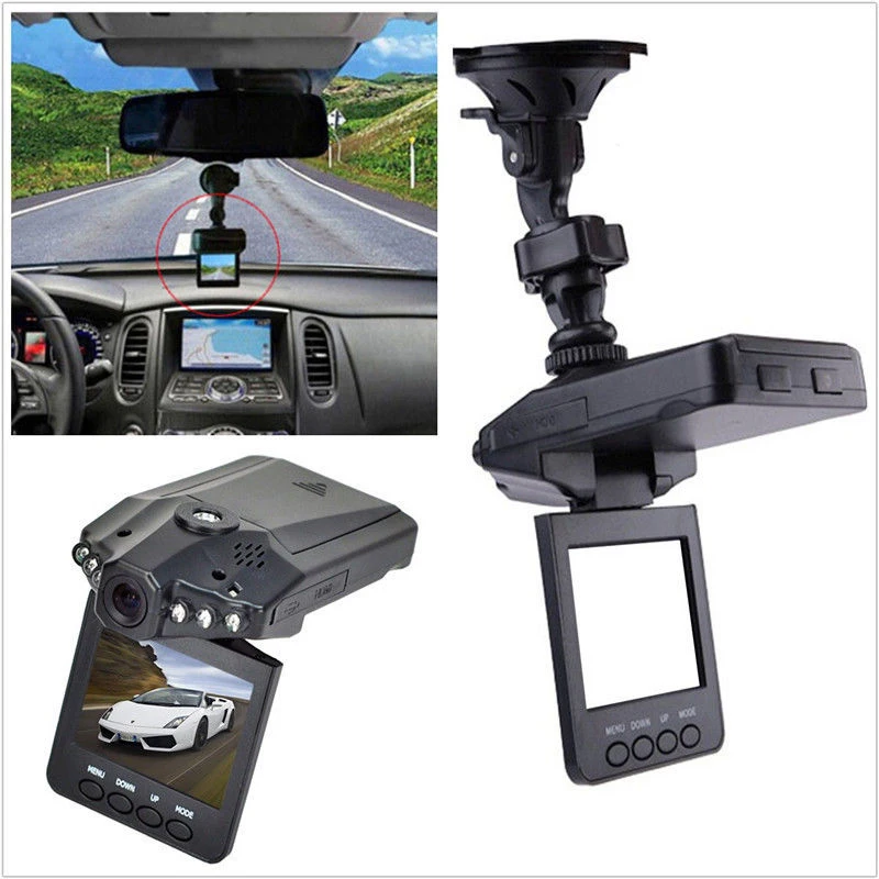 2 5 &quot6 светодиодный автомобильный рекордер DVR Складная камера Dash Cam 90 градусов