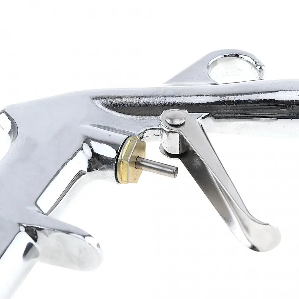 9 дюймов пневматический пистолет очистки с мягкой насадка для зубных щеток и Пресс Тип переключатель для мытья украшения дома/автомойка