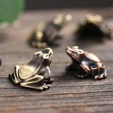 Медная лягушка горелка для благовоний с обратным потоком конус бронзовая кадильница бухта орнамент домашний комнатный аромат вафельный рожок горелка лоток 2 шт