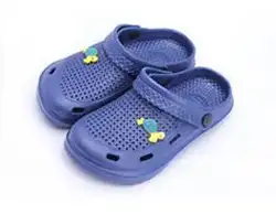 Детская обувь с прорезями, летние мужские сандалии и шлепанцы на мягкой подошве для ванной, нескользящая пляжная обувь