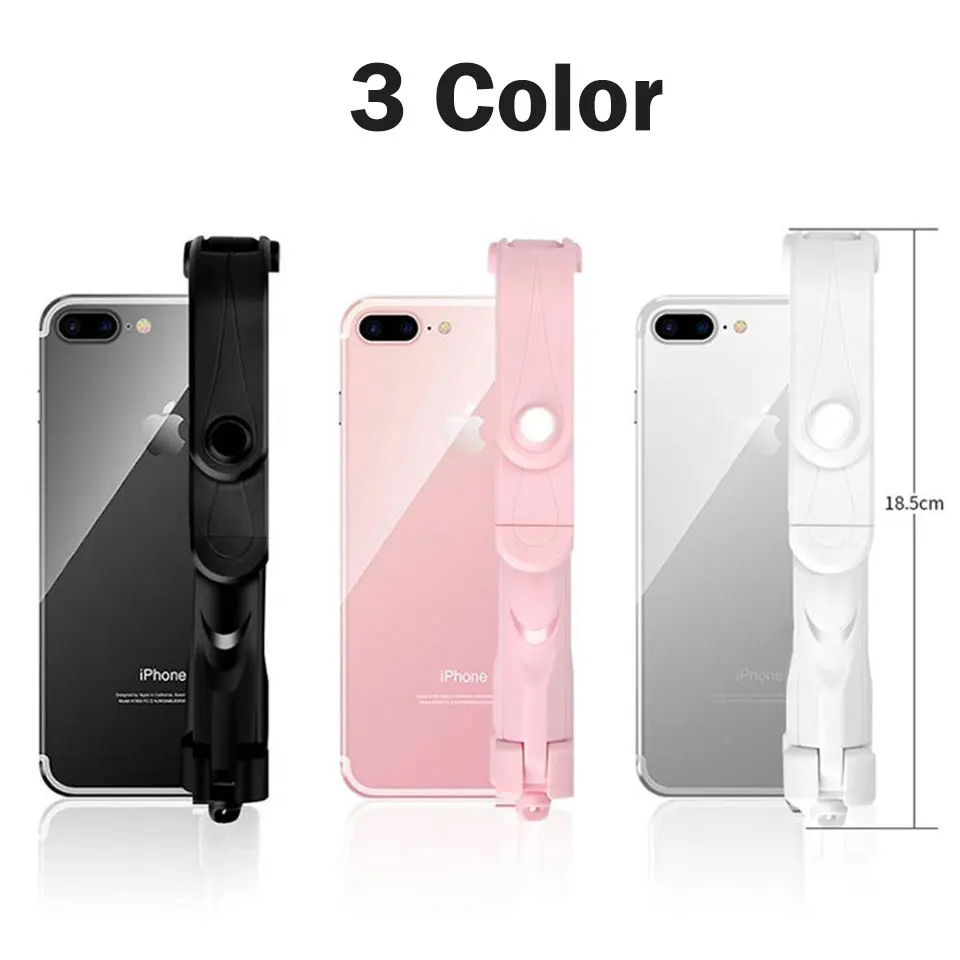 Wireless Bluetooth Selfie Stick Mini Tripod Extendable Monopod Universal Portable Handheld for IOS Android Smart Phone (10)